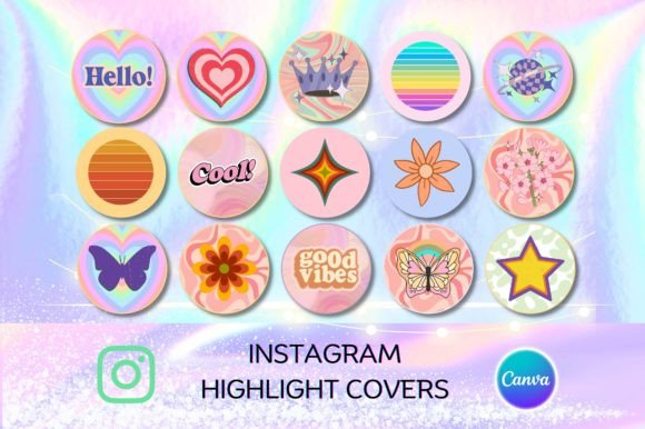 Download Retro Instagram Highlight Covers - Highlight Collection