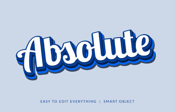 Download Absolute Stroke Style Text Effect - Stroke style Collection