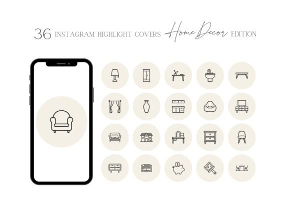 Download 36 Instagram Highlight Covers Home Decor - Highlight Collection
